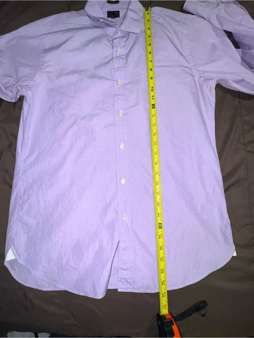 J. Crew Men's Light Lavender Button-Down Shirt